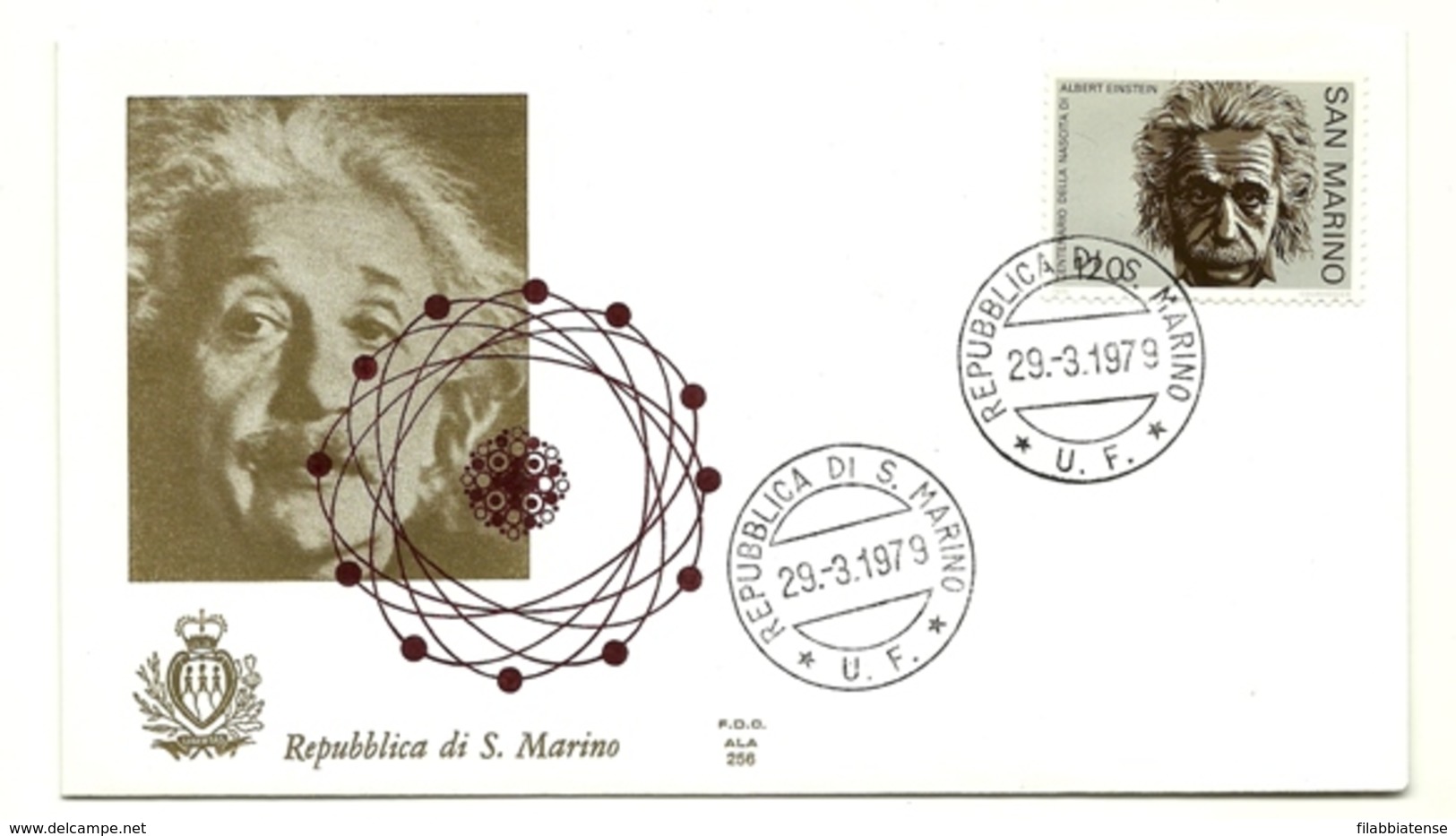 1979 - San Marino 1016 Nascita Di A. Einstein - FDC - Albert Einstein