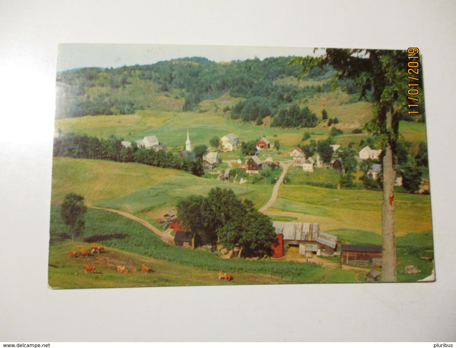 LONGMEADOW  TYPICAL COUNTRY VILLAGE SCENE  ,  POSTCARD      , O - Springfield