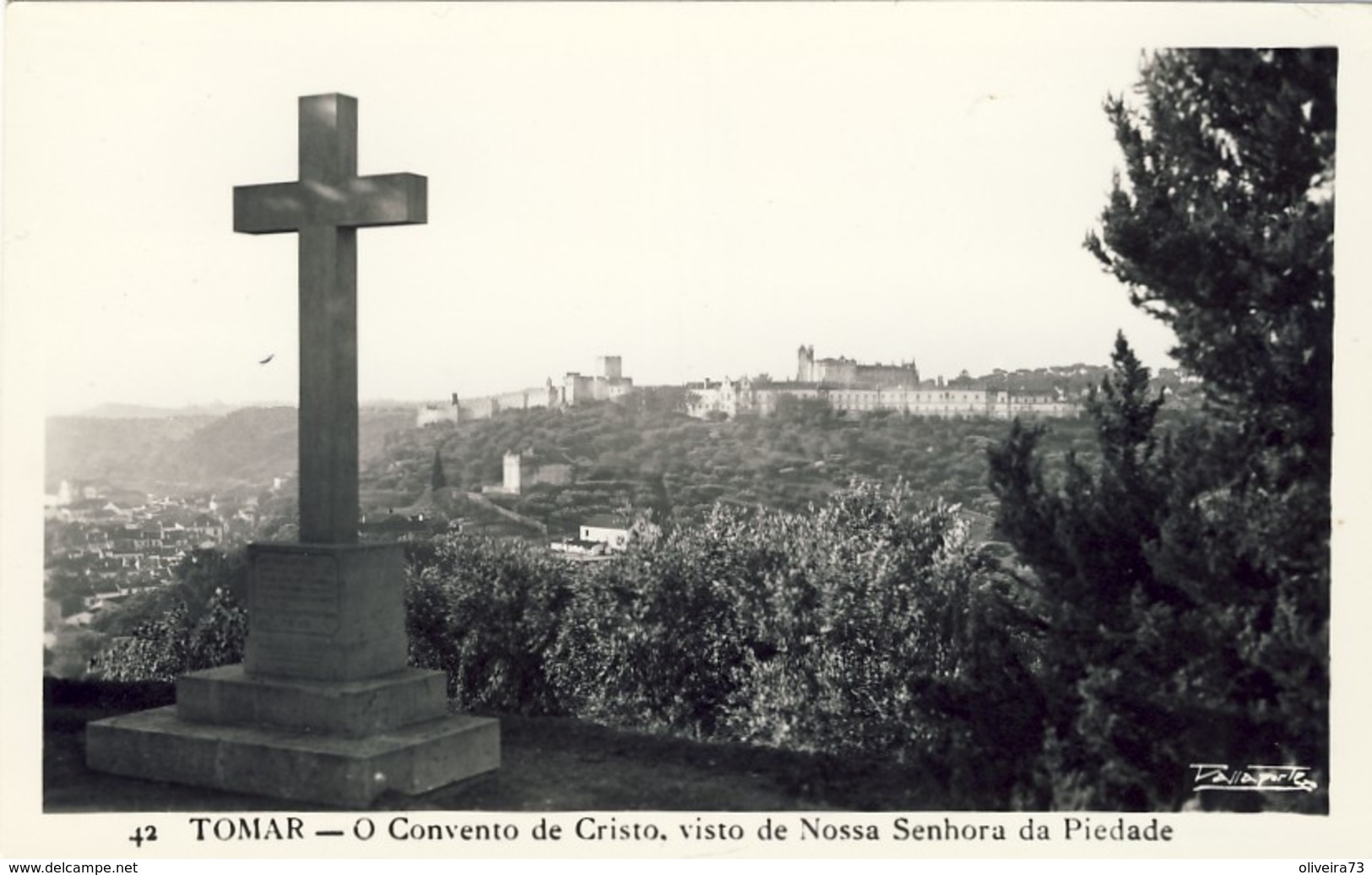 TOMAR -  O Convento De Cristo Visto De Nossa Senhora Da Piedade - PORTUGAL - Santarem