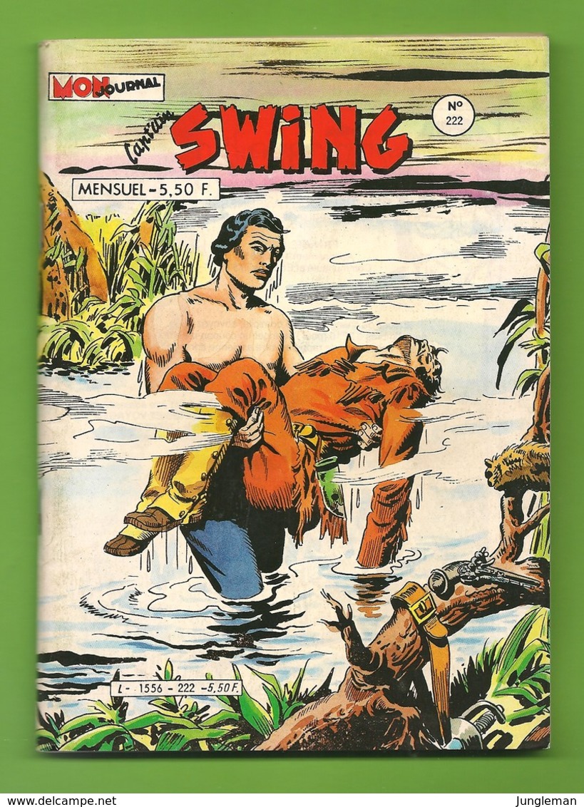 Captain Swing N° 222 (1ère Série) - Editions Aventures Et Voyages - Dépôt Légal : Décembre 1984 - TBE / Neuf - Captain Swing