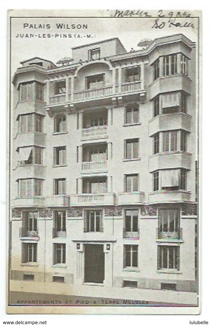 06 - JUAN-LES-PINS - PALAIS WILSON - CPA - Other & Unclassified