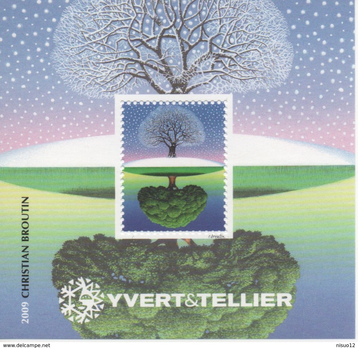 Feuillet Souvenir Yvert & Tellier N°2 - Année 2009 - Blocs Souvenir