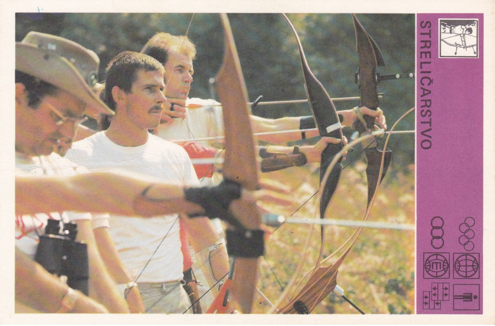 ARCHERY CARD-SVIJET SPORTA (B409) - Tir à L'Arc