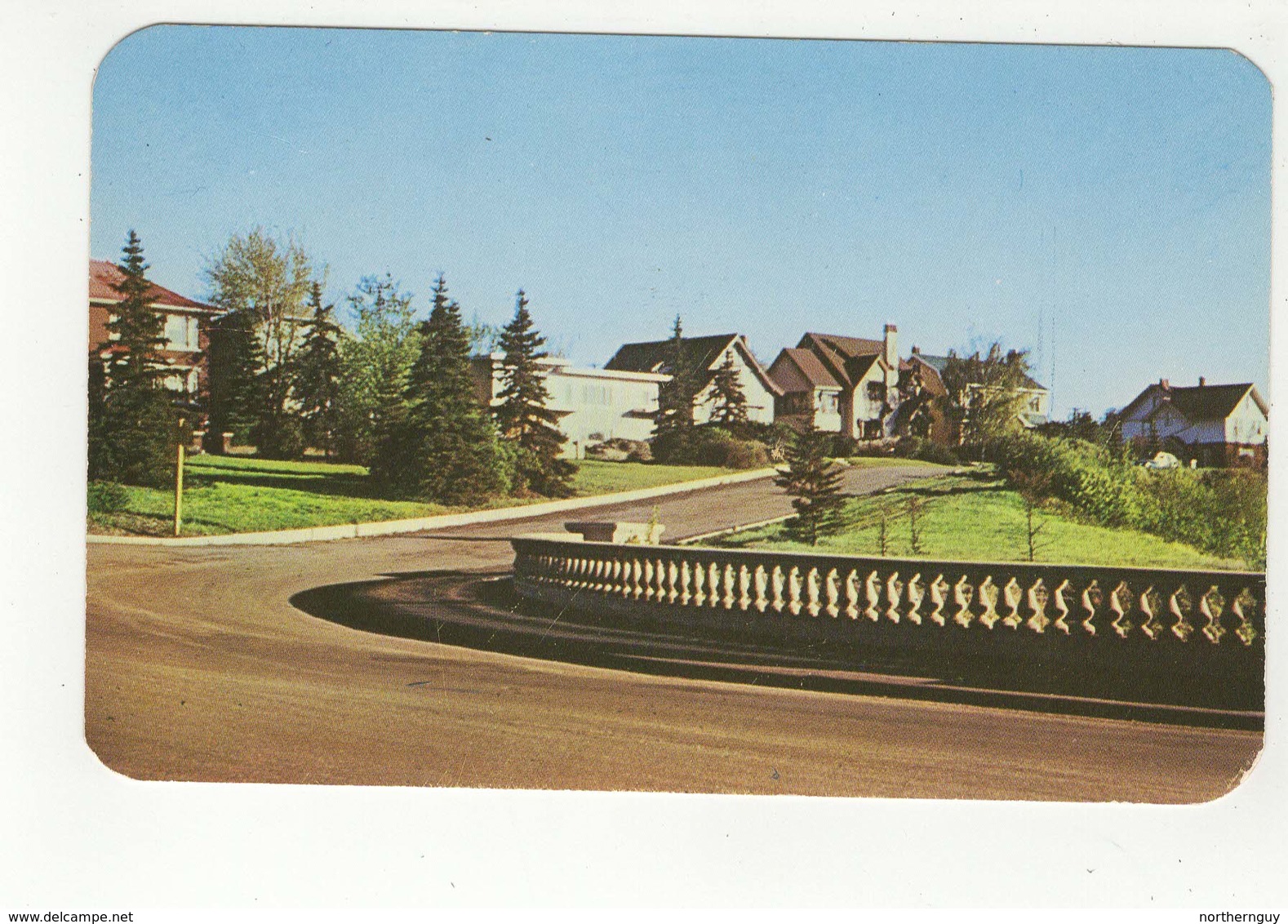 SASKATOON, Saskatchewan, Canada, Street Scene From 25th St Bridge, Old Chrome Postcard - Saskatoon