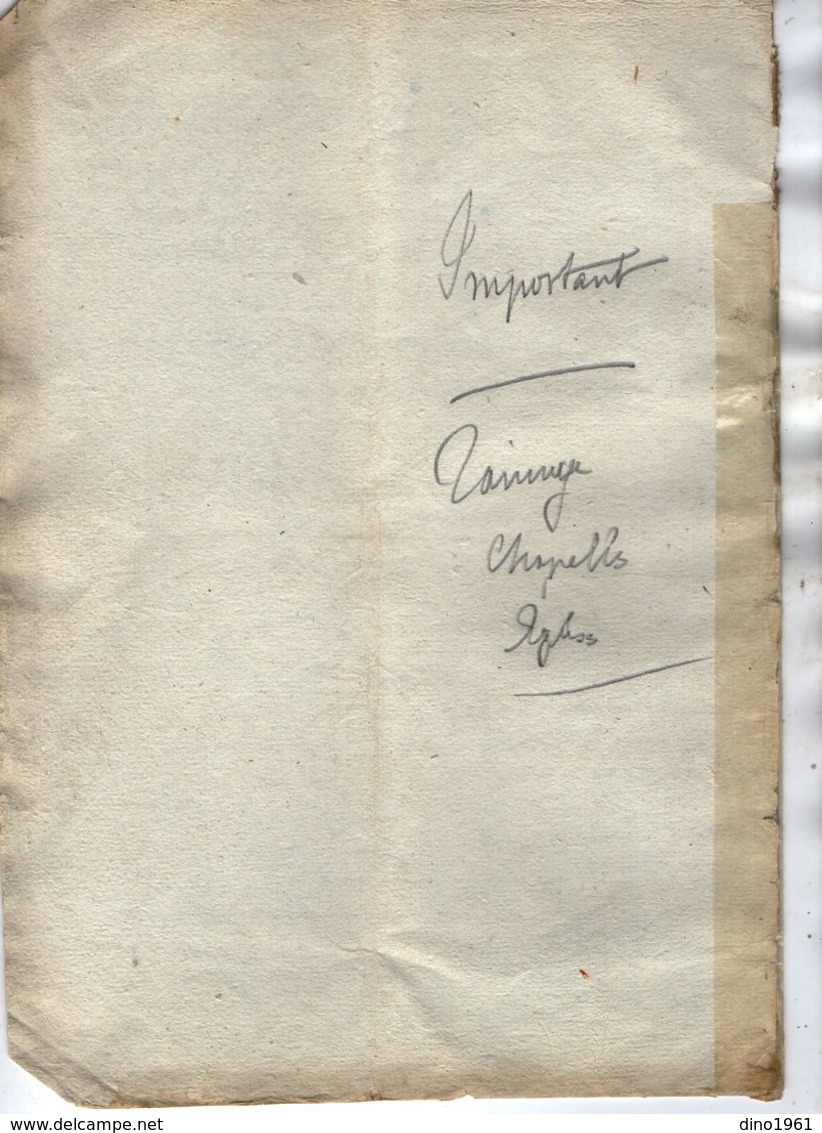 VP14.178 - TANINGES An 6 - Procés Verbal Concernant Les Registres & Titres Du Canton De TANINGES - Manuscripts