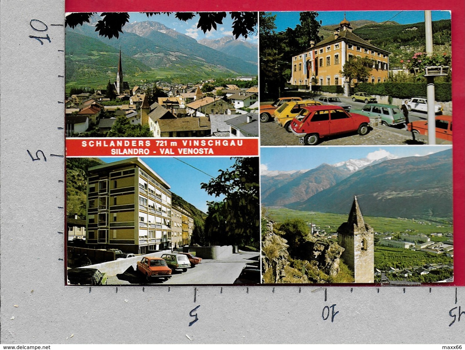 CARTOLINA VG ITALIA - SCHLANDERS SILANDRO - Val Venosta - Vedutine Multivue - 10 X 15 - ANN. 198? - Bolzano (Bozen)