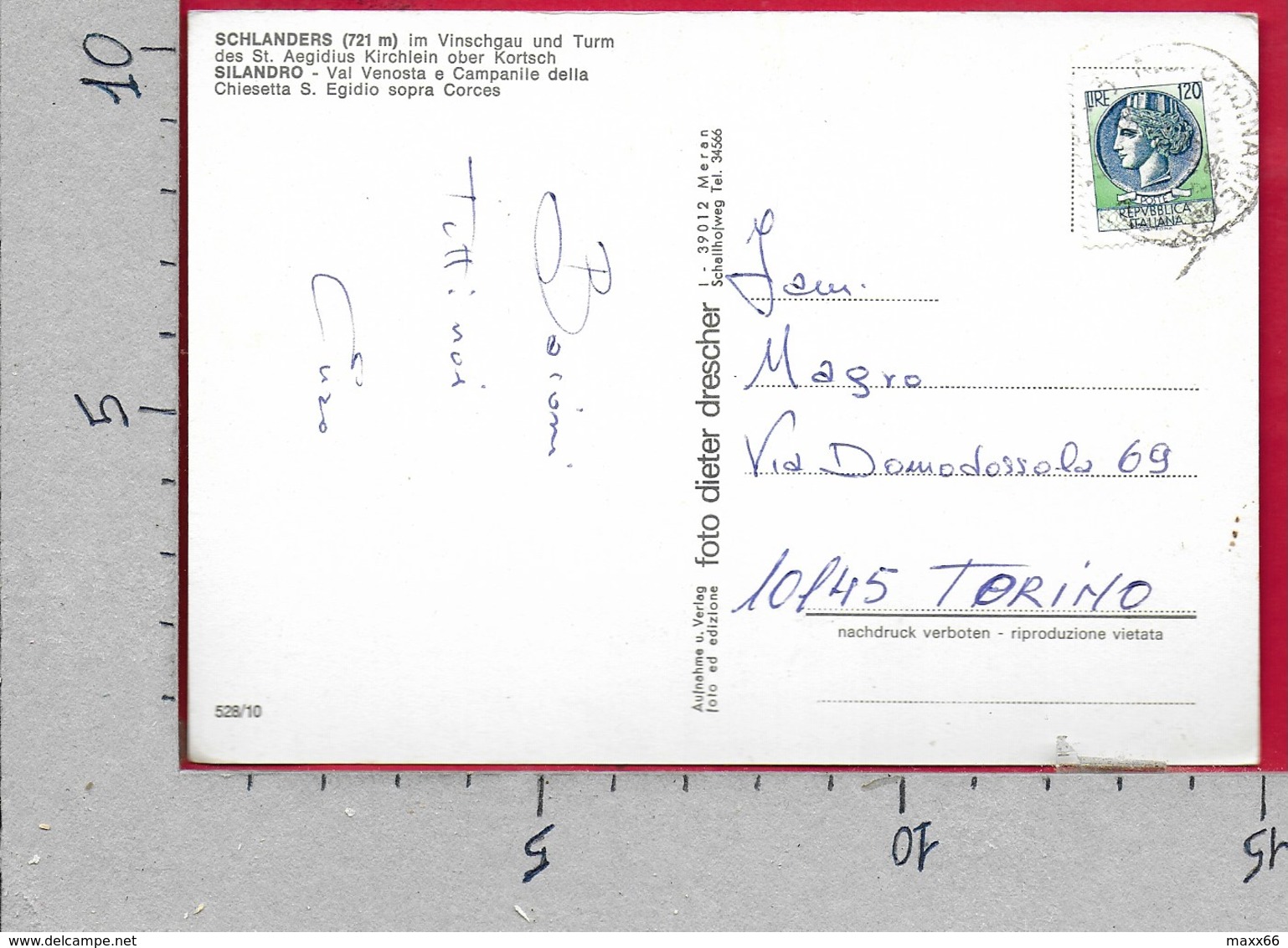 CARTOLINA VG ITALIA - SCHLANDERS SILANDRO - Val Venosta - Vedutine Multivue - 10 X 15 - ANN. 198? - Bolzano (Bozen)