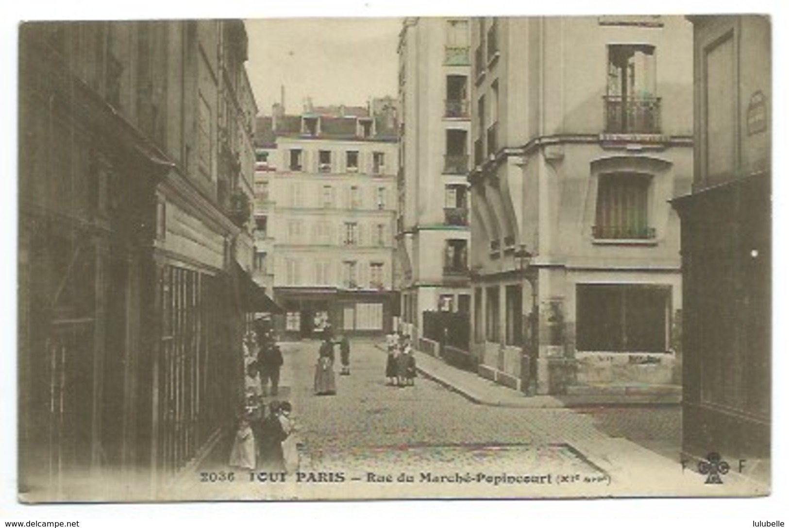 75011 - PARIS - Rue Du Marché Popincourt - CPA - Arrondissement: 11