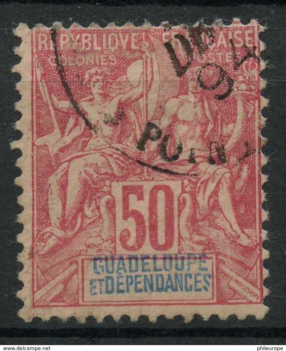 Guadeloupe (1892) N 37 (o) - Oblitérés