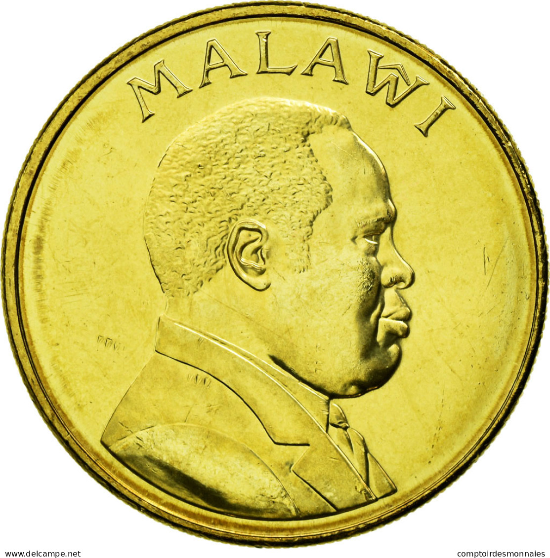 Monnaie, Malawi, Kwacha, 1996, TTB+, Brass Plated Steel, KM:28 - Malawi