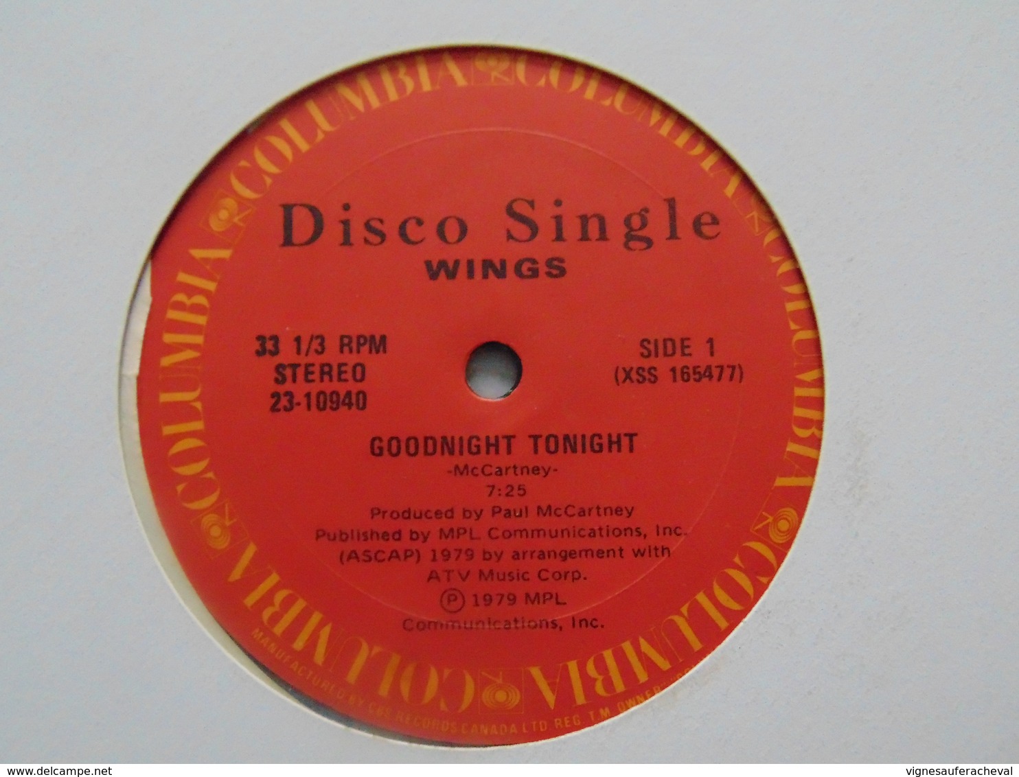 Paul McCartney & Wings- Goodnight Tonight/Daytime Nighttime Suffering (maxi ) - 45 Rpm - Maxi-Singles