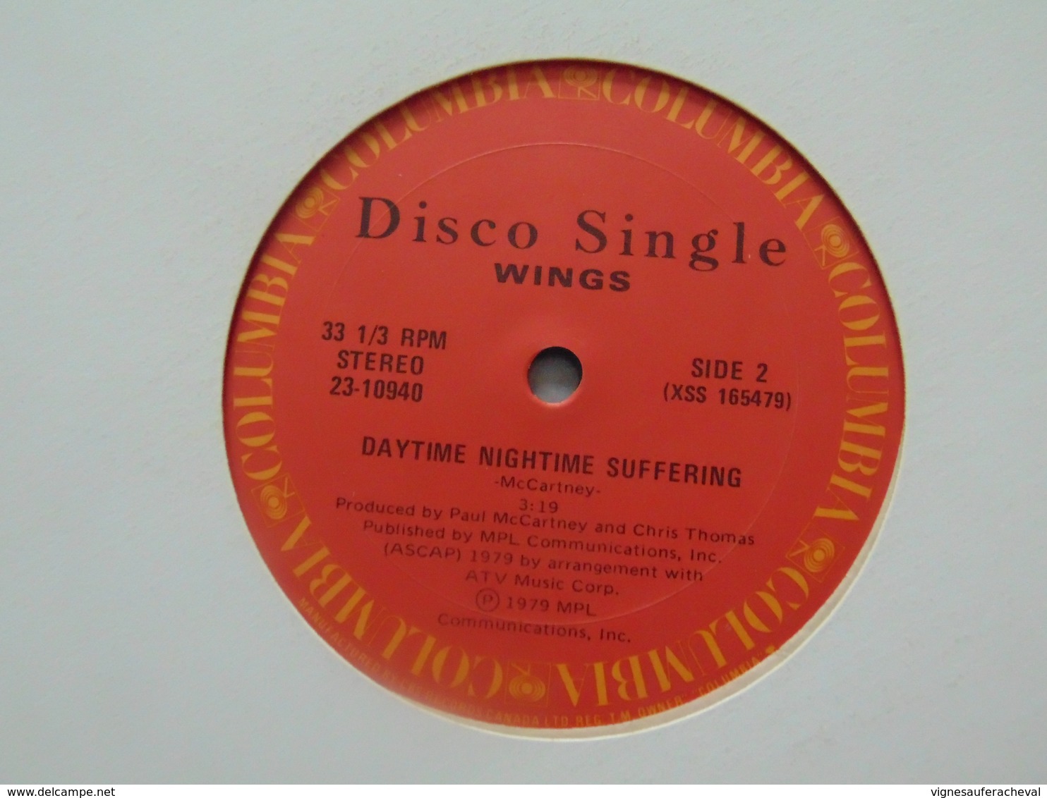 Paul McCartney & Wings- Goodnight Tonight/Daytime Nighttime Suffering (maxi ) - 45 Rpm - Maxi-Singles