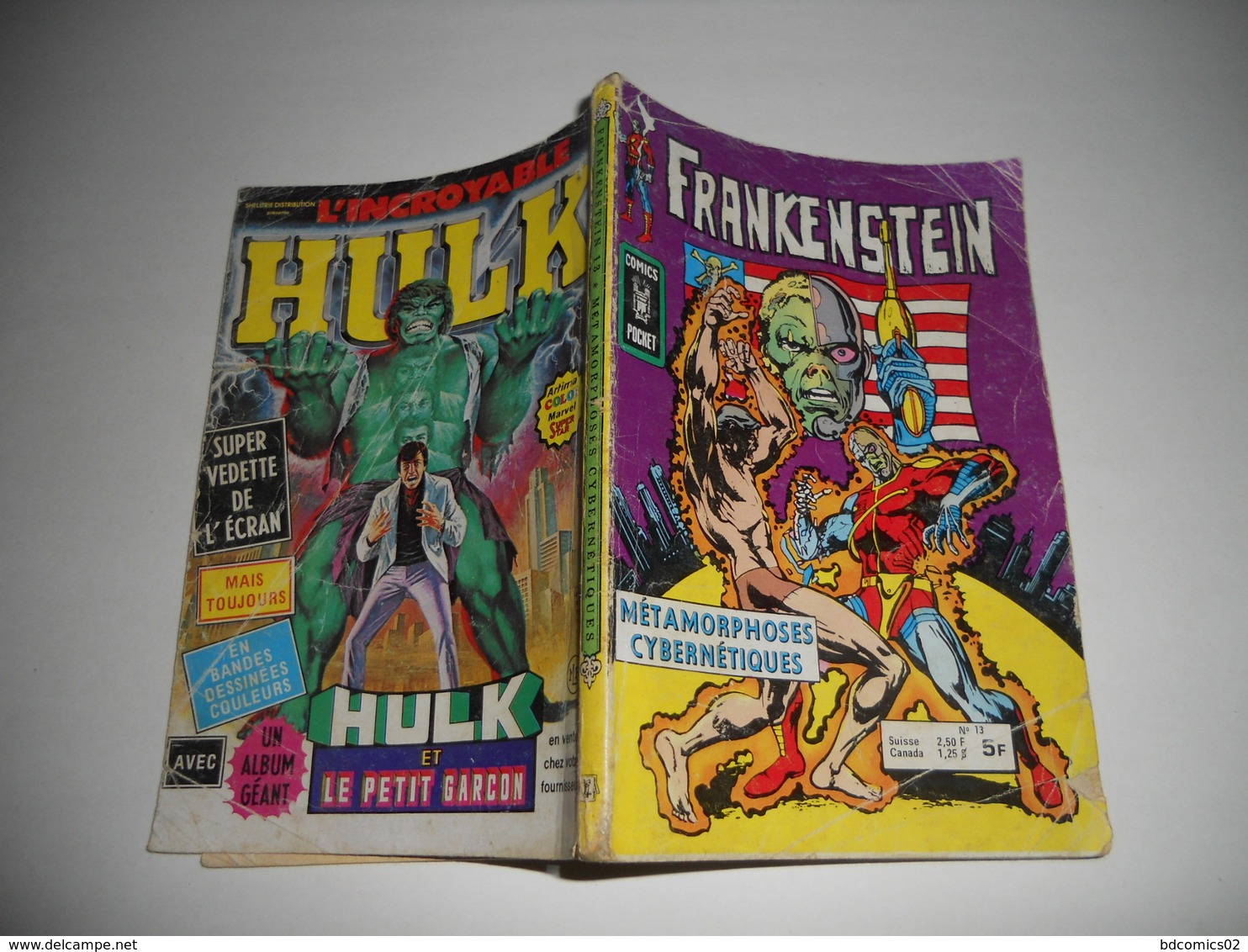 Frankenstein N°13 - Métamorphose Cybernétique  Comics Pocket - Frankenstein
