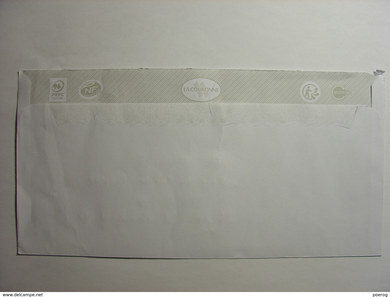 LOT DE 4 TIMBRES "THEIERE" OBLITERES SUR ENVELOPPES 23cm X 11cm - FRANCE - THEIERES - THEIERE - THE - TEA - TEA POT