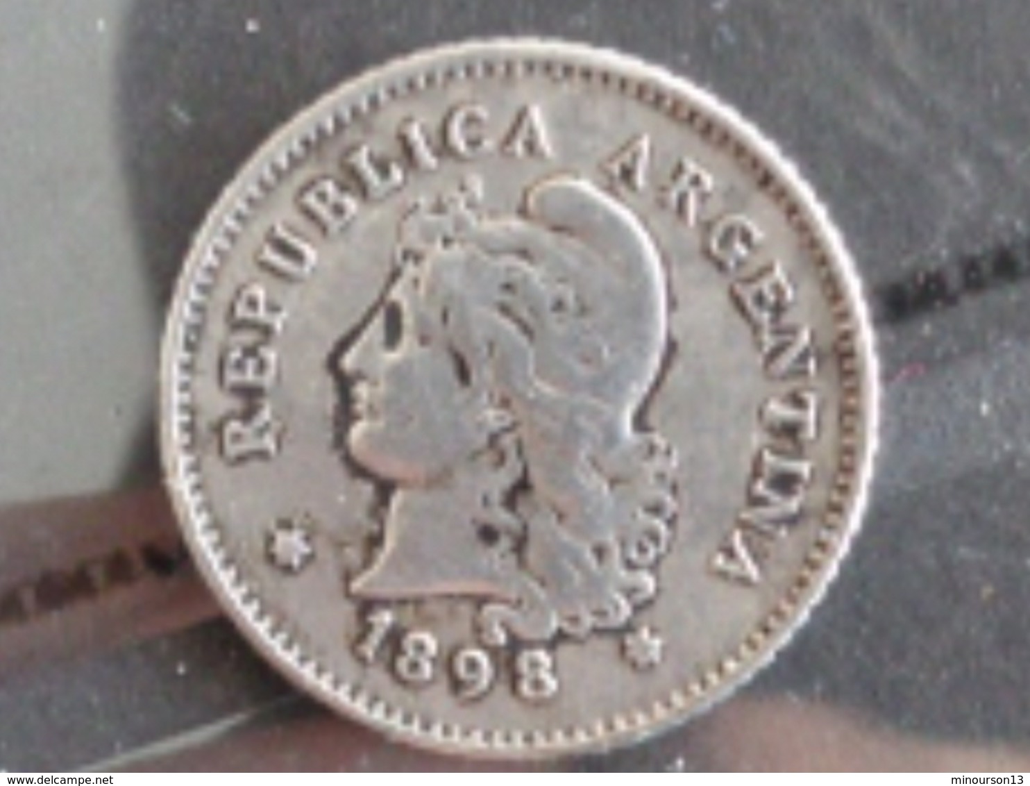 ARGENTINE : 10 CENTAVOS 1898 - Argentine