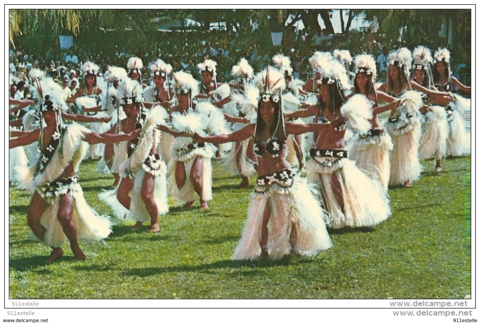 TAHITI  -  Le  GROUPE   ," HEIVA"  Aux Fetes Du14 Juillet  à TAHITI  En 1969 - Tahiti