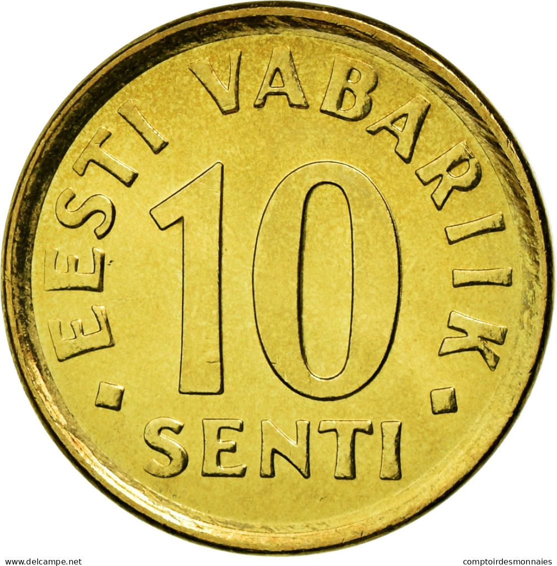 Monnaie, Estonia, 10 Senti, 2006, No Mint, SPL, Aluminum-Bronze, KM:22 - Estonia