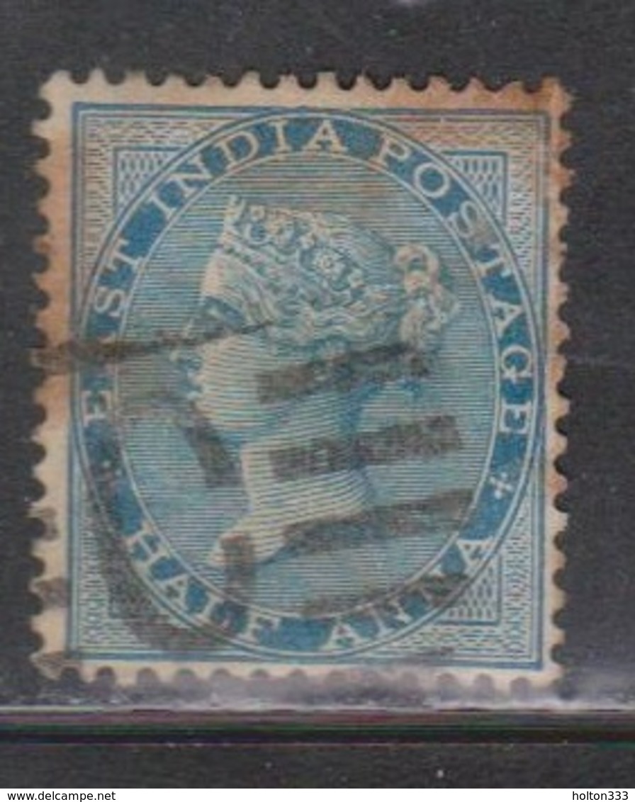 INDIA Scott # 20 Used - Queen Victoria - 1854 Compagnie Des Indes