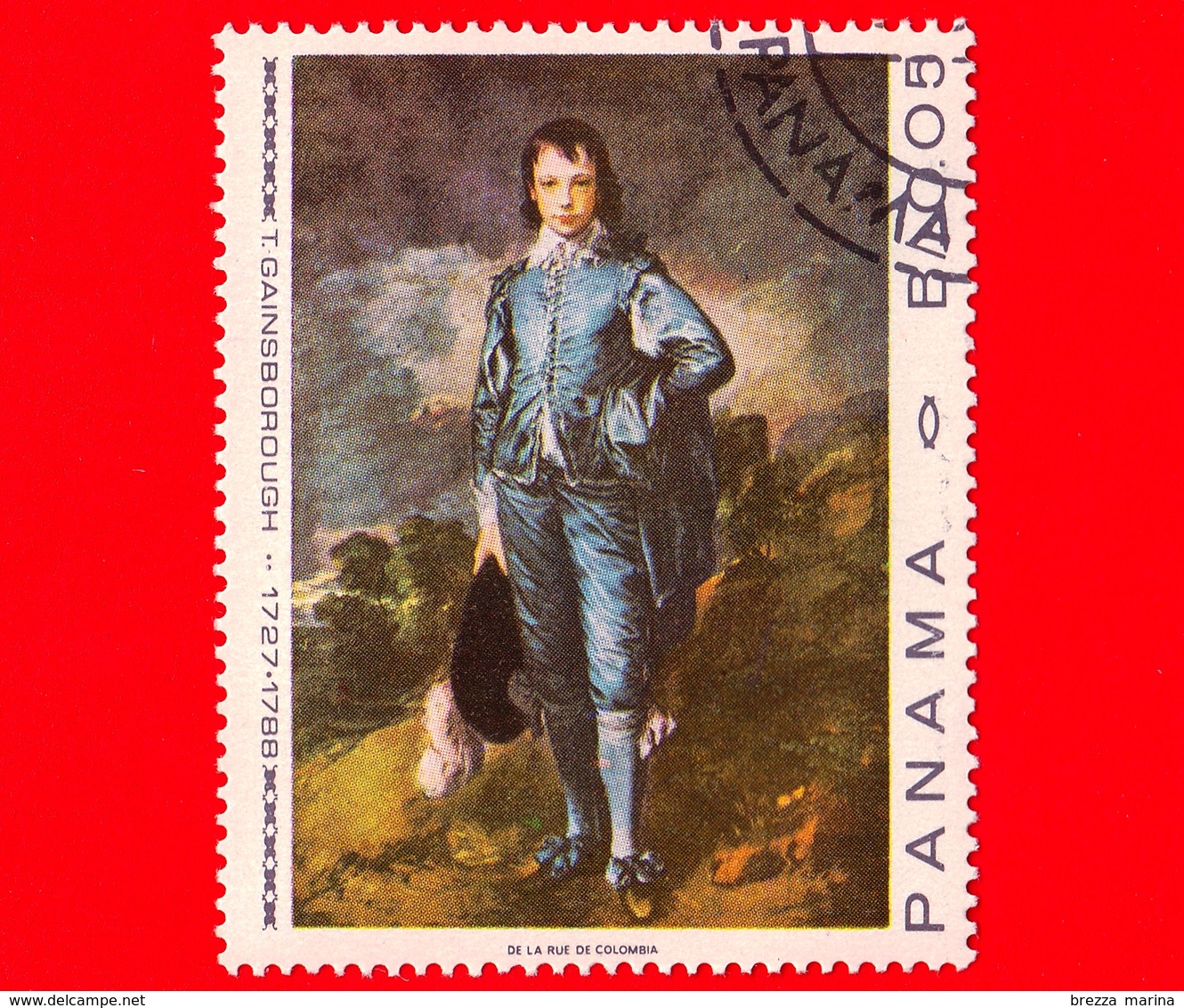 PANAMA - Nuovo - 1967 - Blue Boy, Dipinto Di Thomas Gainsborough (1727-1788) - 0.05 - Panama