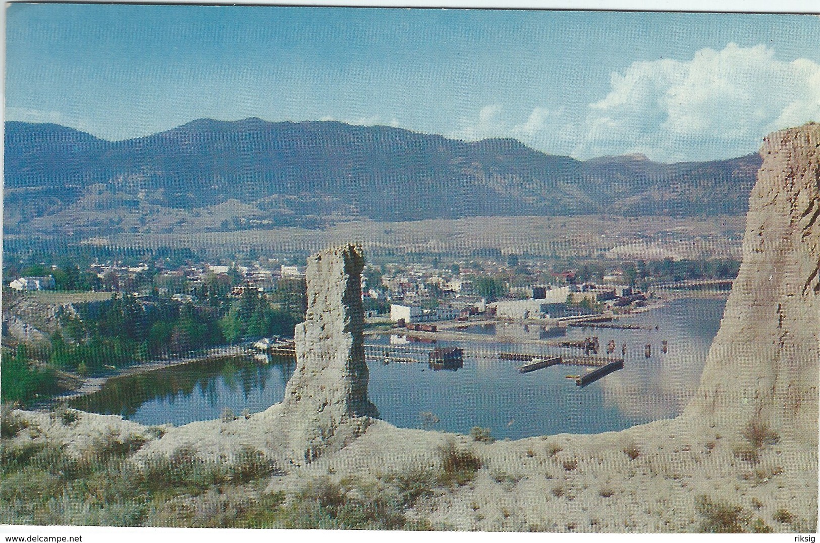 Penticton. On The Okanagan Lake.   B.C. Canada.  S-4573 - Penticton