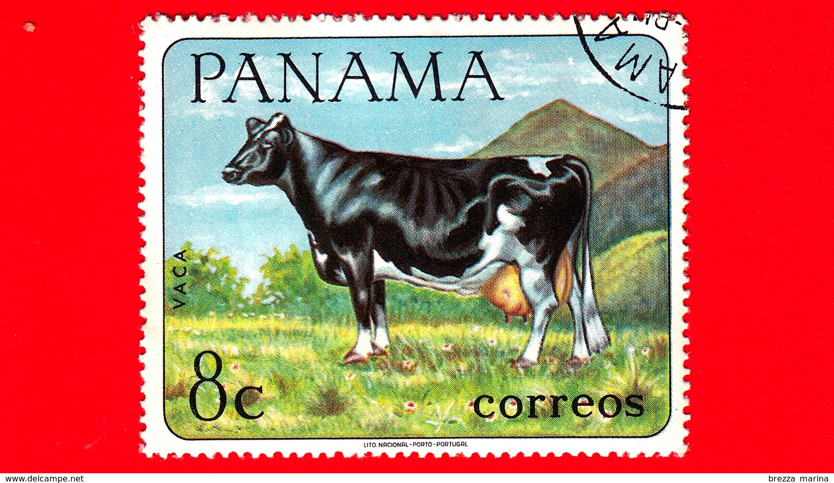 PANAMA - Nuovo - 1967 - Animali Domestici - Mucca - Cow (Bos Primigenius Taurus) - 8 - Panama