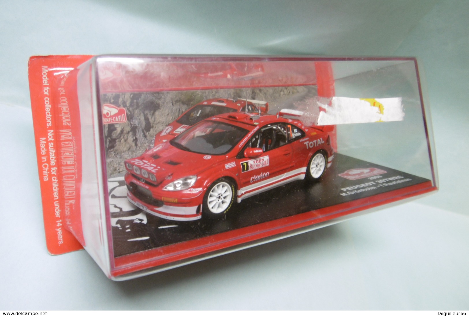 IXO / Altaya - PEUGEOT 307 WRC 2005 Rallye Monte Carlo Neuf NBO 1/43 - Rally