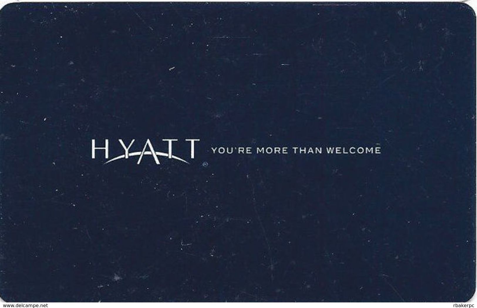 Hyatt - RFID Hotel Room Key Card With No Mag Stripe - Hotel Keycards