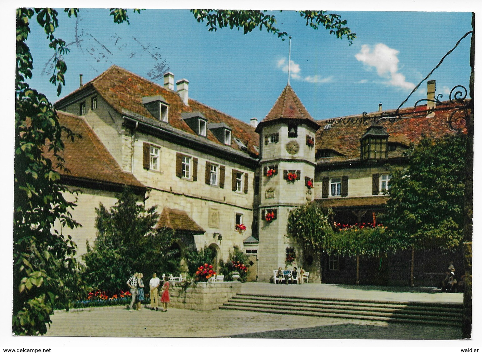 8711  SCHLOSS SCHWANBERG  -  BILDUNGSSTÄTTE   ~ 1970  RÖDELSEE - Schweinfurt