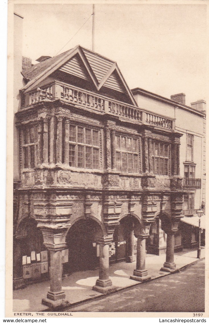 Postcard Exeter The Guildhall My Ref  B12791 - Exeter