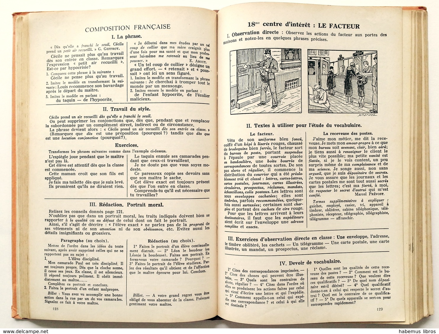 Le Livre De Français / Louis Bourgaux. - 3ème édition. - Bruxelles : A. De Boeck, 1939 - 12-18 Ans