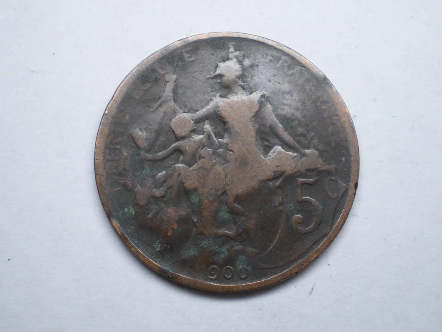 5 CENTIMES DUPUIS BRONZE 1900    Lotplrouge1/26        GADOURY 165 - Autres & Non Classés