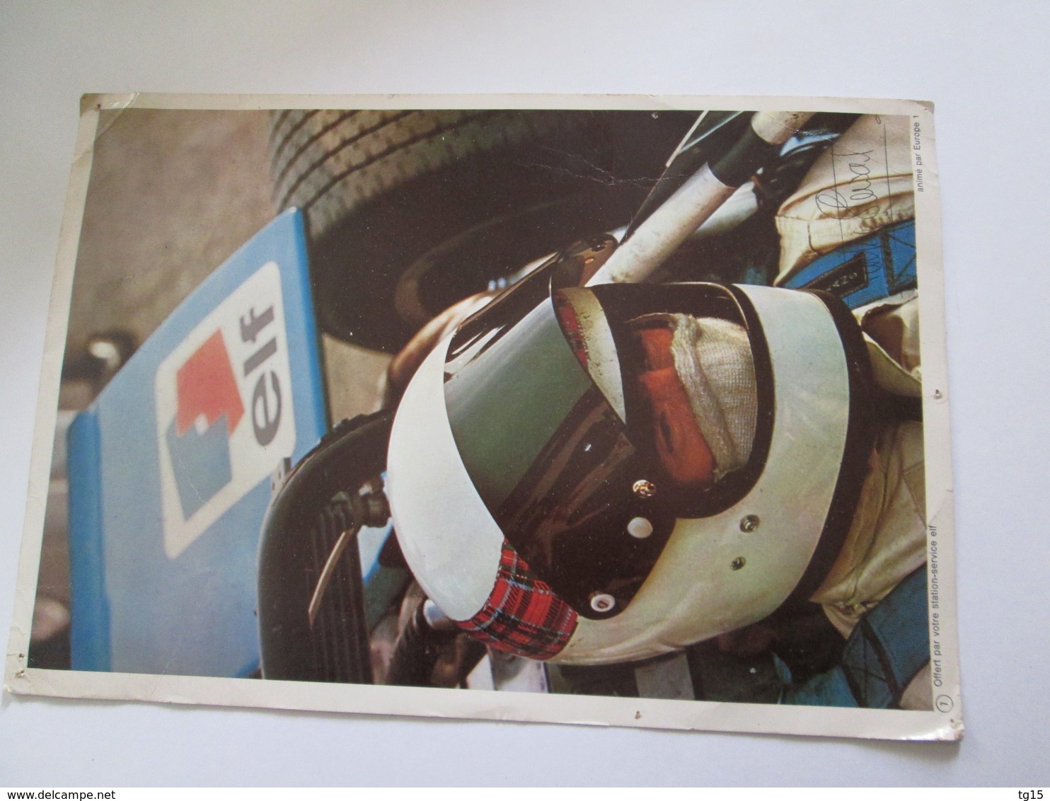 Photo  Collection ELF  21X30 Cm   JACKIE  STEWART - Automobiles