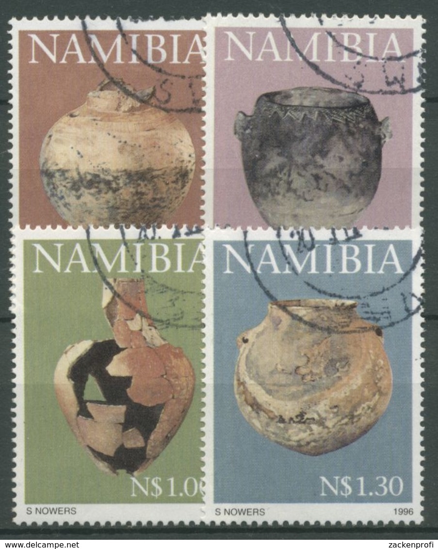 Namibia 1996 Töpferkunst Gefäße 824/27 Gestempelt - Namibie (1990- ...)