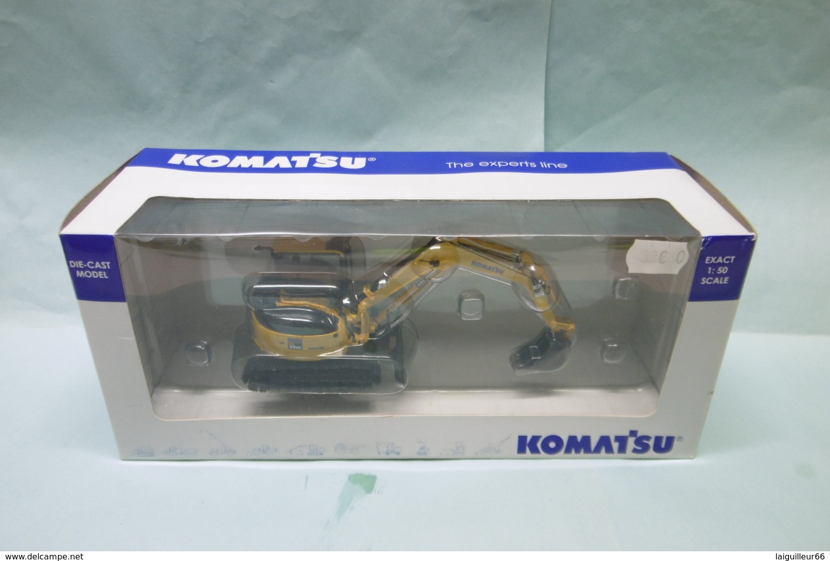 Komatsu / UH - PC 88MR Tracto-pelle Mini-pelle BO 1/50 - Camions, Bus Et Construction