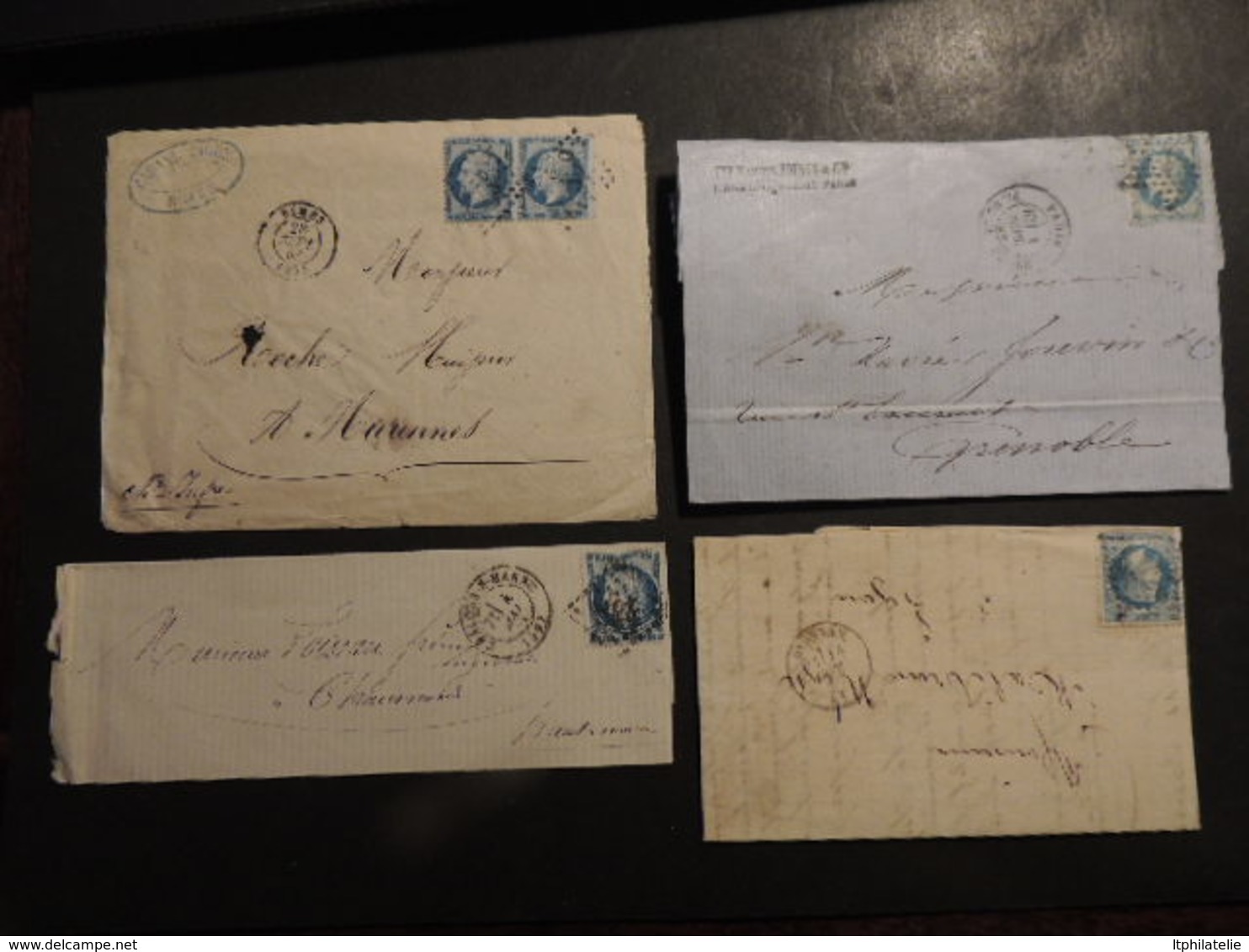 FRANCE LOT DE 4 LETTRES  CLASSIQUES   Divers Cachets - Autres & Non Classés