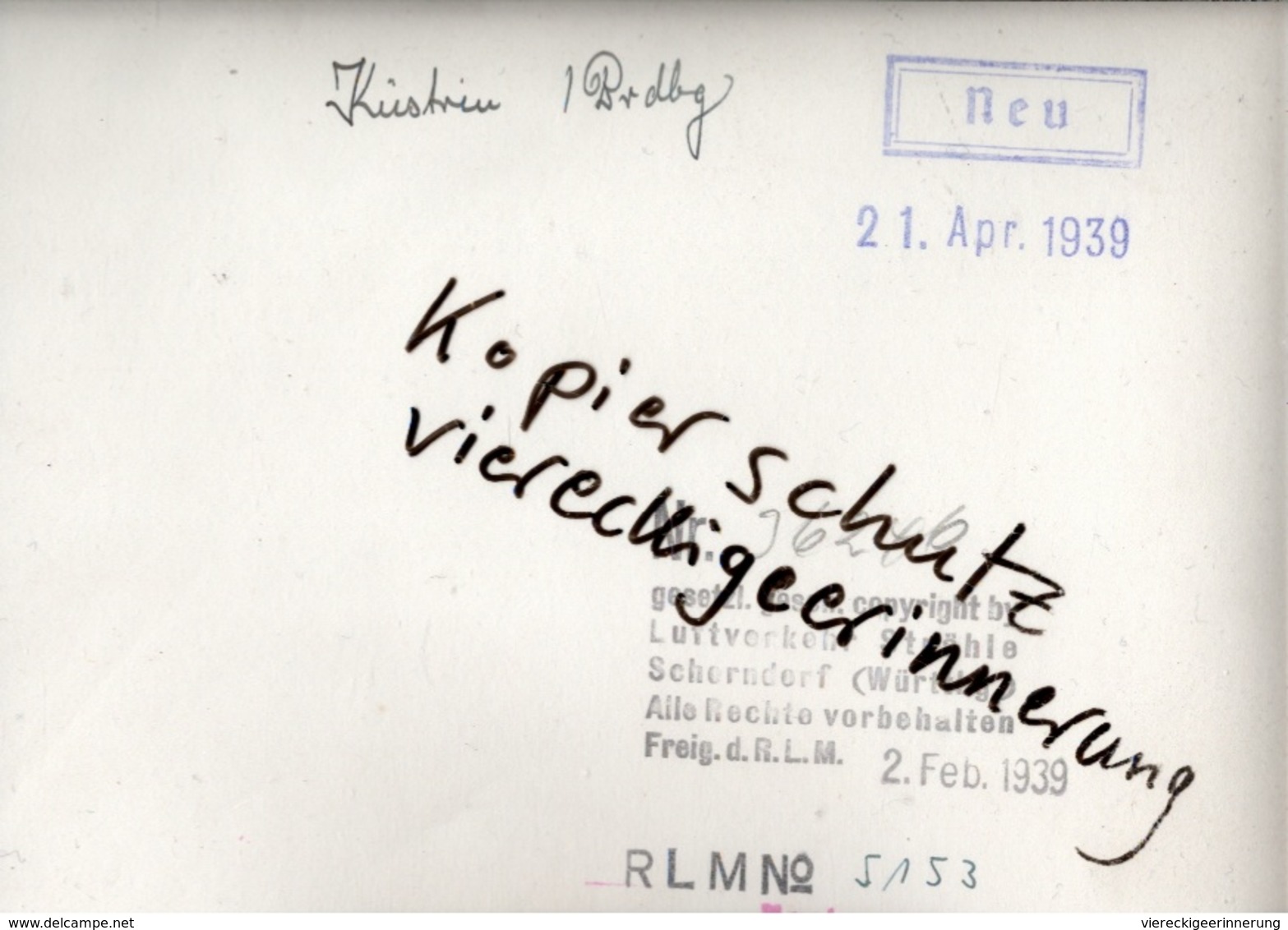 + KÜSTRIN, Kostrzyn Nad Odra, Original, Seltenes Luftbild 1938 Nr. 36246, Format 18 X 13 Cm - Polen