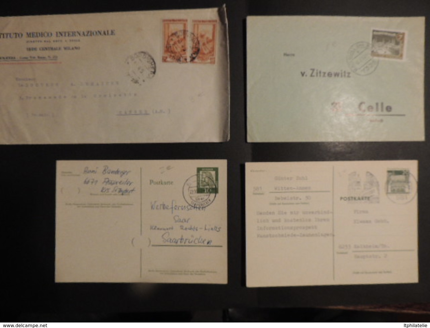 IMPORTANT LOT D ENVIRON 50 LETTRES DE TOUS PAYS DE TOUTES EPOQUES A EXAMINER