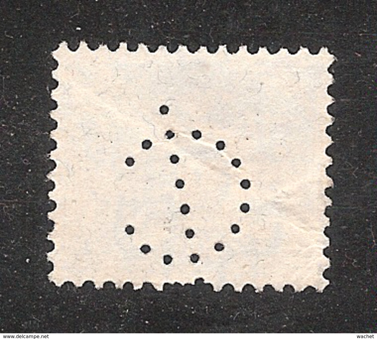 Perfin/perforé/lochung Switzerland No 99  1908-1933 - Hélvetie Assise Avec épée LC  AG Leu & Co. - Perforés