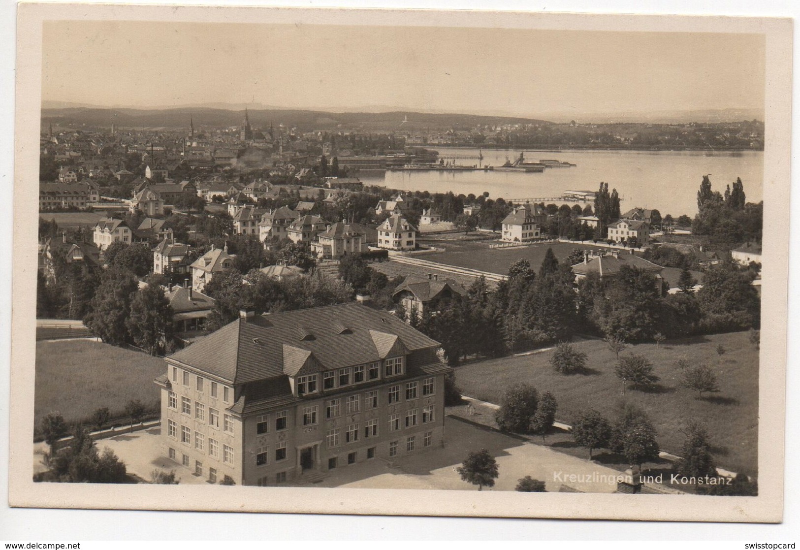 KREUZLINGEN Mit Konstanz Gel. 1929 Nach Bütschwil St. Gallen - Kreuzlingen