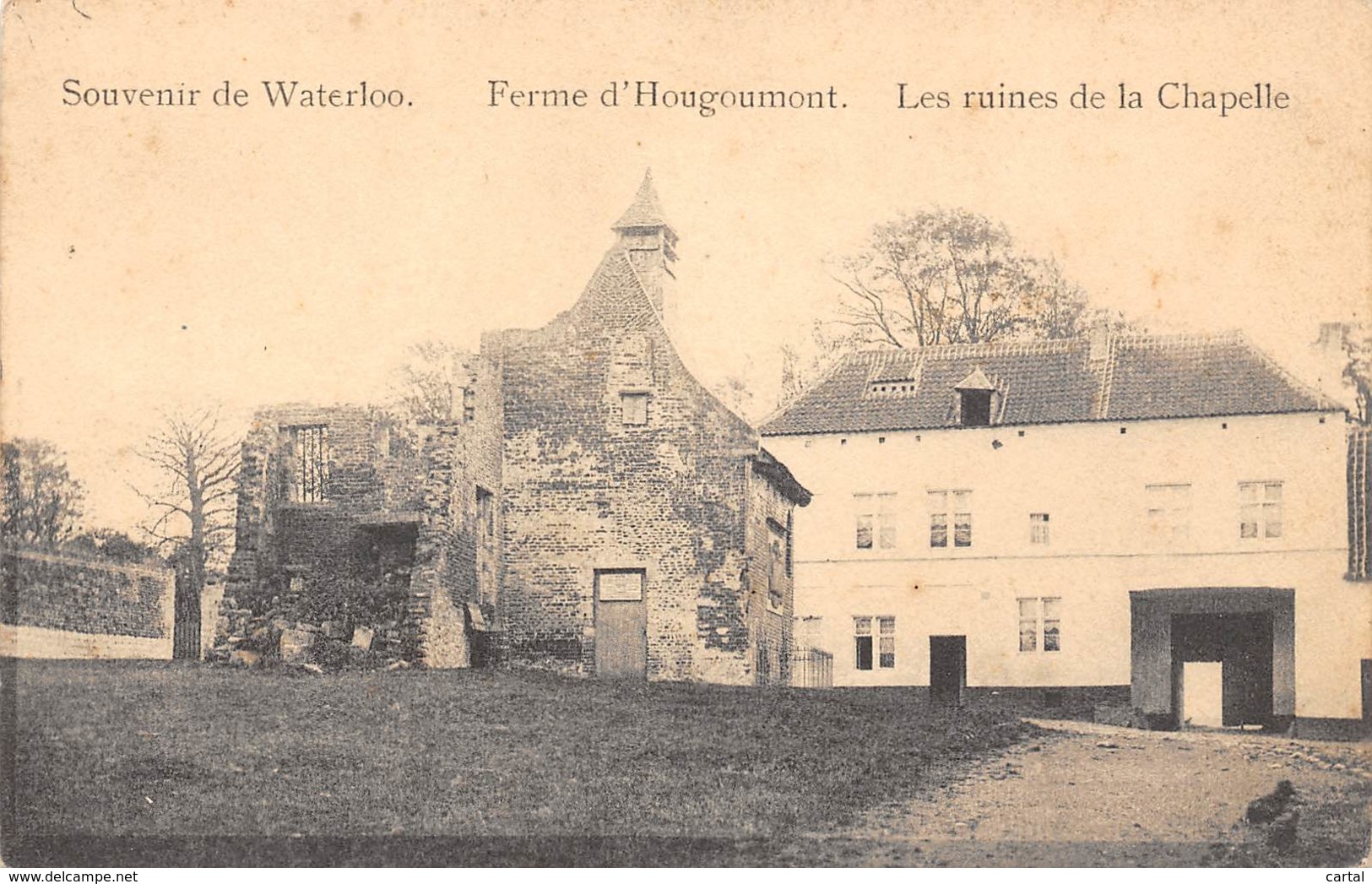 Souvenir De WATERLOO - Ferme D'Hougoumont - Les Ruines De La Chapelle - Waterloo