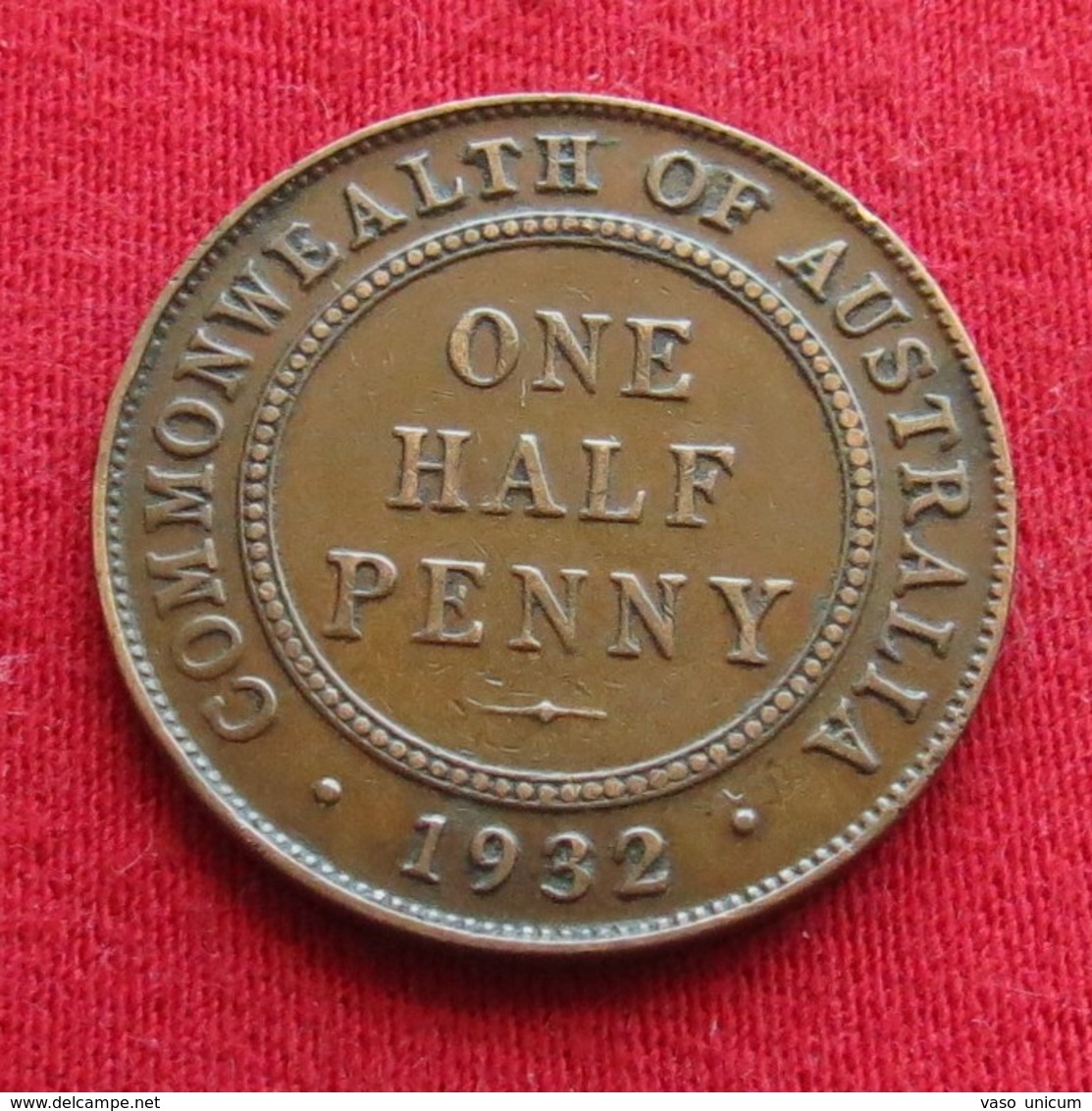 Australia 1/2 Half Penny 1932  Australie - Other & Unclassified