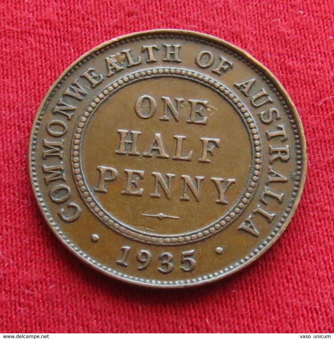 Australia 1/2 Half Penny 1935  Australie - Autres & Non Classés