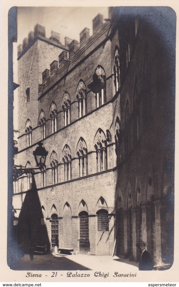 SIENA. PALAZZO CHIGI SARACINI. A.TRALDI. CIRCA 1910s - BLEUP - Siena