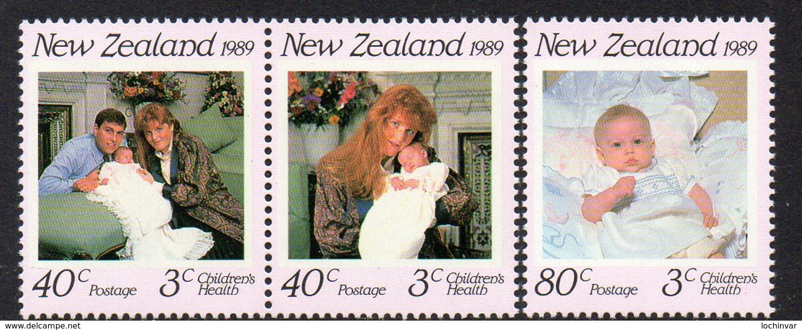 NEW ZEALAND, 1989 HEALTH 3 MNH - Unused Stamps