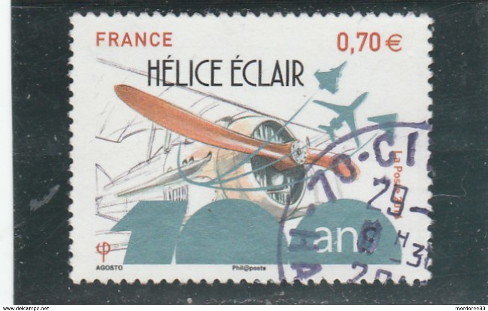 FRANCE 2016 HELICE ECLAIR 100 ANS OBLITERE - YT 5085 - - Oblitérés