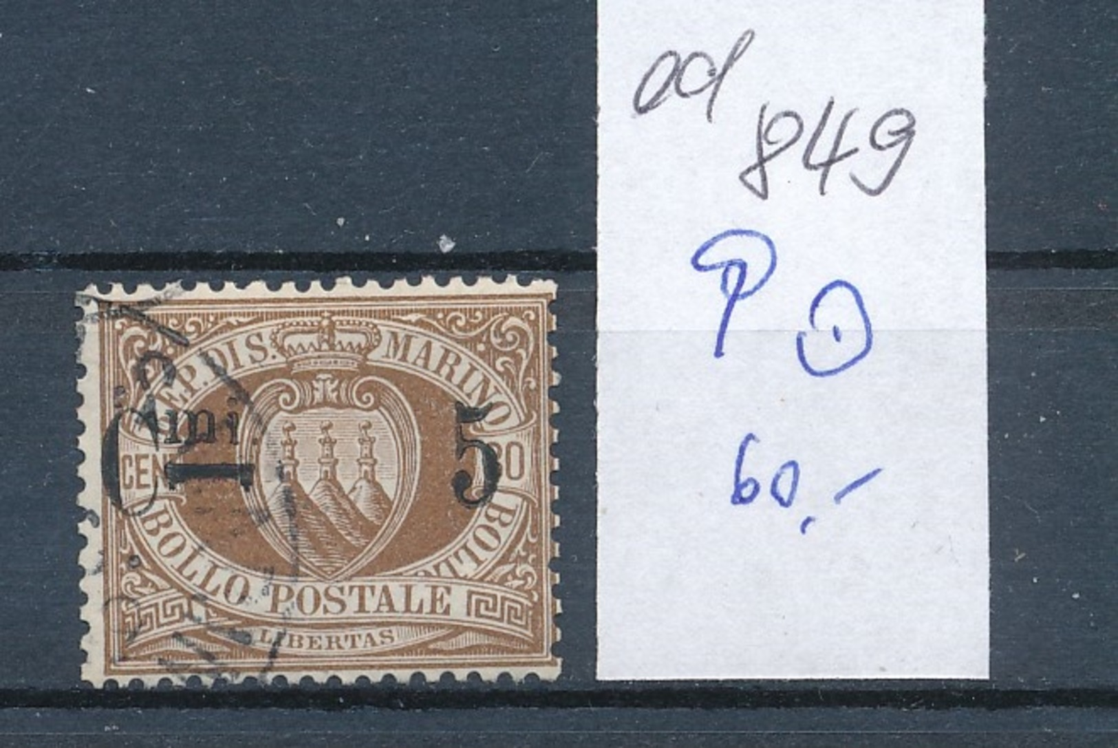 San Marino Nr. 9  O    (ed849  ) Siehe Scan - Used Stamps