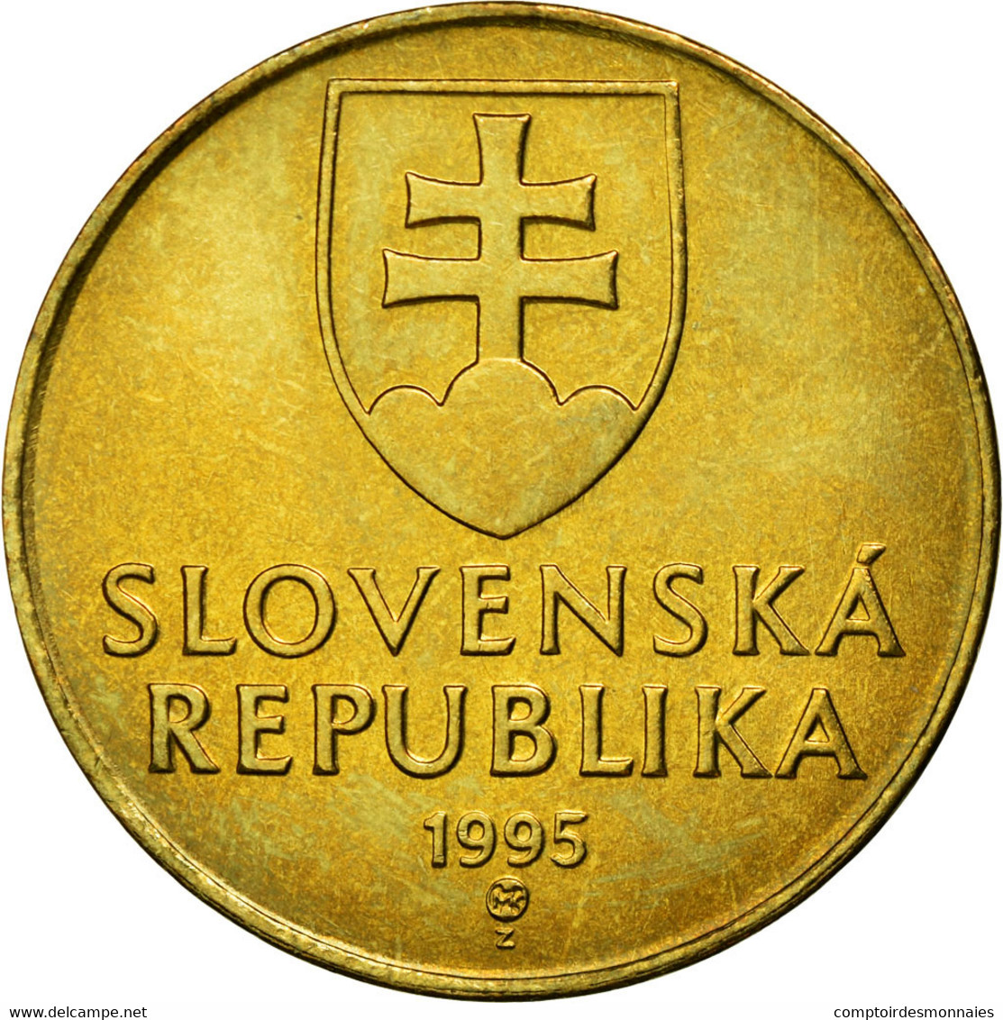 Monnaie, Slovaquie, 10 Koruna, 1995, TTB, Aluminum-Bronze, KM:11 - Slovaquie