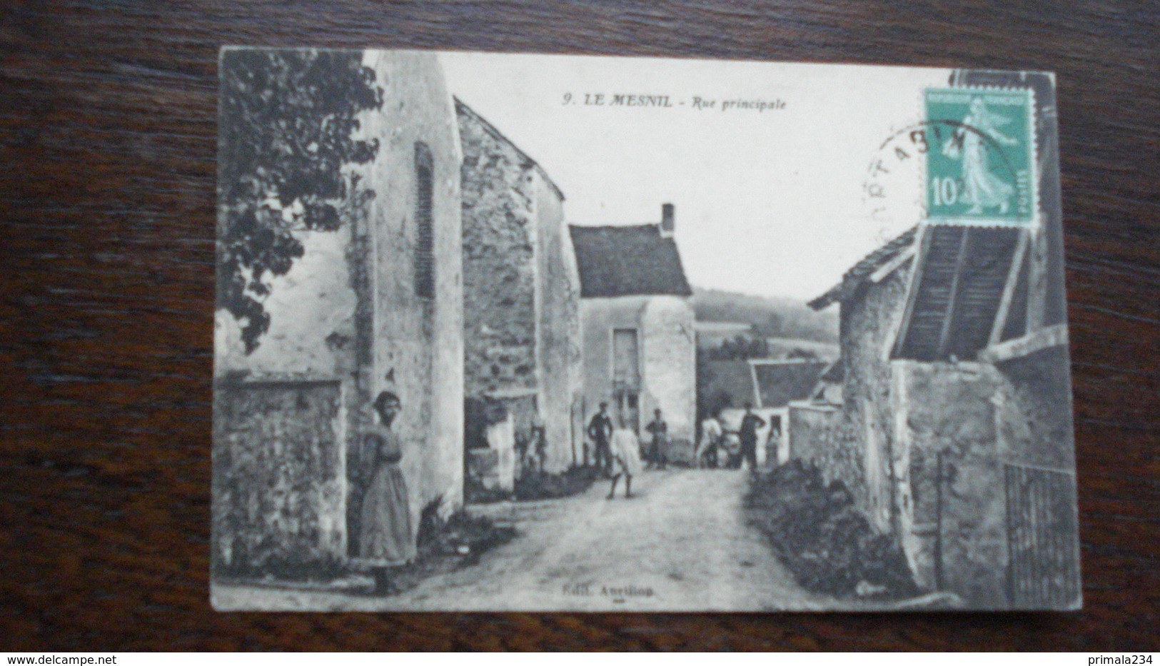 FESTIGNY-MESNIL LE HUTTIER-RUE PRINCIPALE - Autres & Non Classés