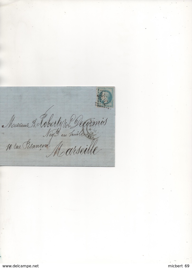 Lot  Janvier 4  Lettre Prix Fixe - 1849-1876: Période Classique