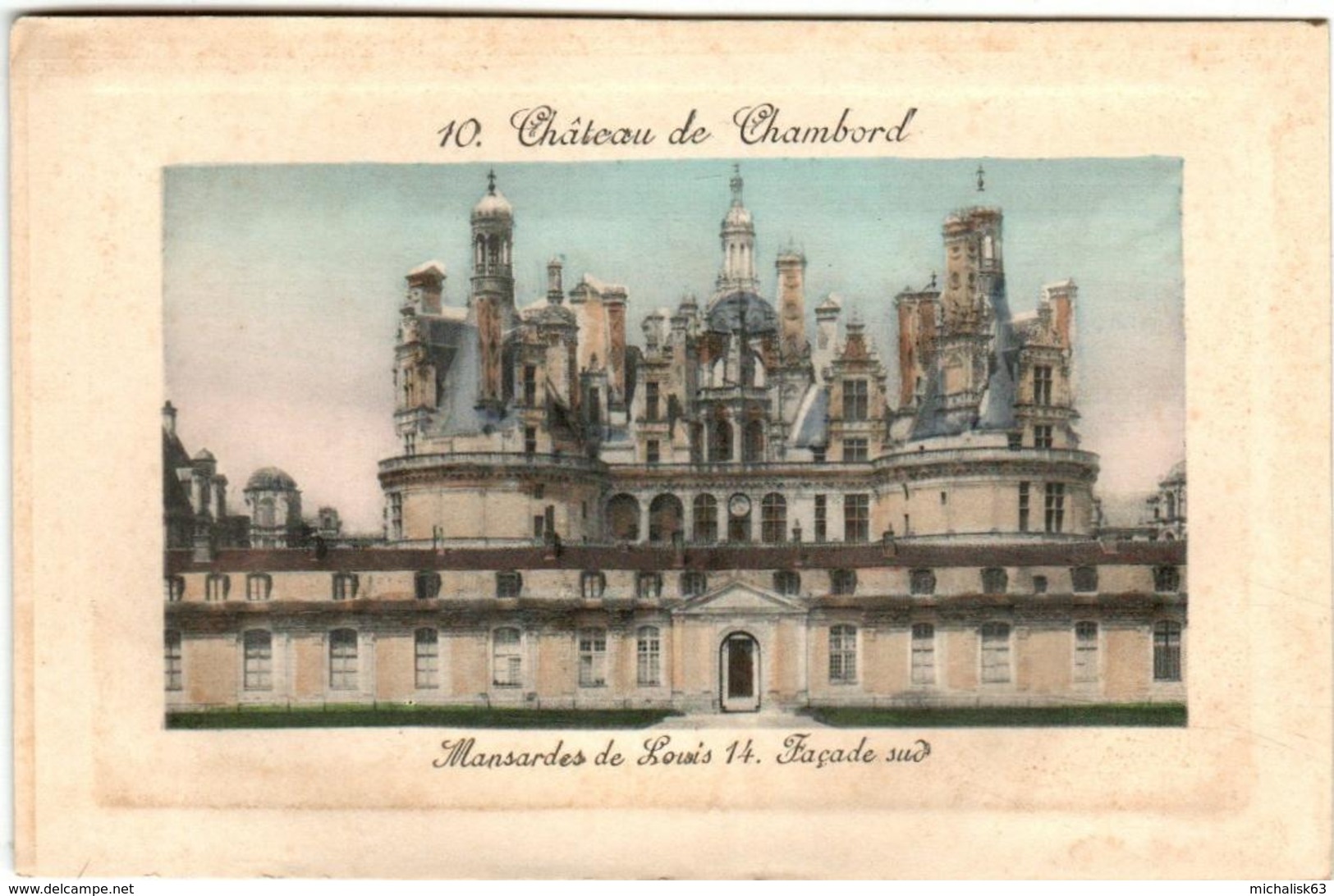61kn 1833 CPA - CHATEAU DE CHAMBORD - MANSARDES DE LOUIS - Chambord